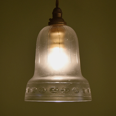 ランプシェード　アンティークランプ　アンティーク照明　ペンダントライト