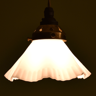 ランプシェード　アンティーク照明　アンティークランプ　ペンダントライト